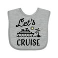 thumbnail image 1 of Inktastic Lets Cruise Boys or Girls Baby Bib, 1 of 4