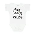 thumbnail image 1 of Inktastic Lets Cruise Boys or Girls Baby Bodysuit, 1 of 5