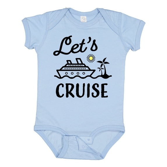 Inktastic Lets Cruise Boys or Girls Baby Bodysuit