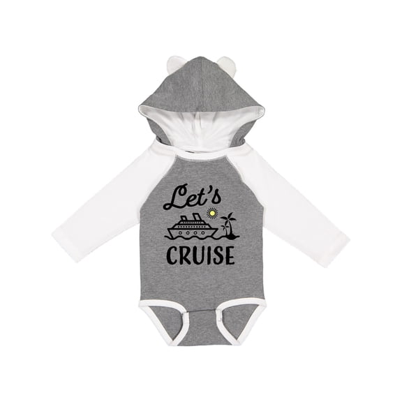 Inktastic Lets Cruise Boys or Girls Long Sleeve Baby Bodysuit