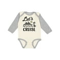 thumbnail image 1 of Inktastic Lets Cruise Boys or Girls Long Sleeve Baby Bodysuit, 1 of 5