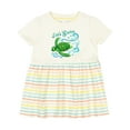 thumbnail image 1 of Inktastic Lets Swim Cute Sea Turtle Girls Baby Dress, 1 of 5