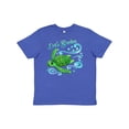 thumbnail image 1 of Inktastic Lets Swim Cute Sea Turtle Youth T-Shirt, 1 of 5