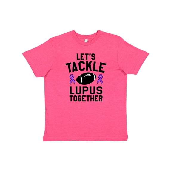 Inktastic Lets Tackle Lupus Together Youth T-Shirt