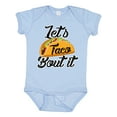 thumbnail image 1 of Inktastic Lets Taco Bout It Boys or Girls Baby Bodysuit, 1 of 5