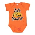 thumbnail image 1 of Inktastic Lets Taco Bout It Boys or Girls Baby Bodysuit, 1 of 5