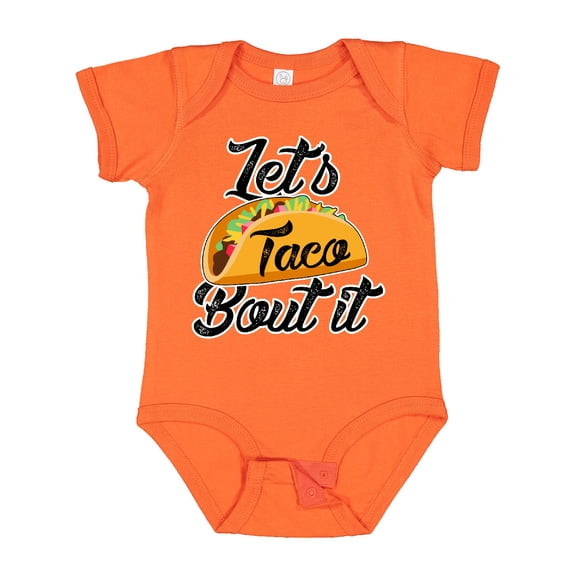 Inktastic Lets Taco Bout It Boys or Girls Baby Bodysuit