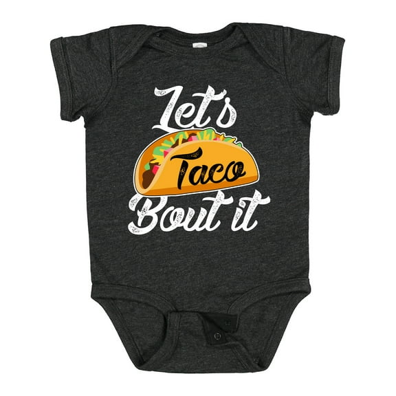 Inktastic Lets Taco Bout It Boys or Girls Baby Bodysuit