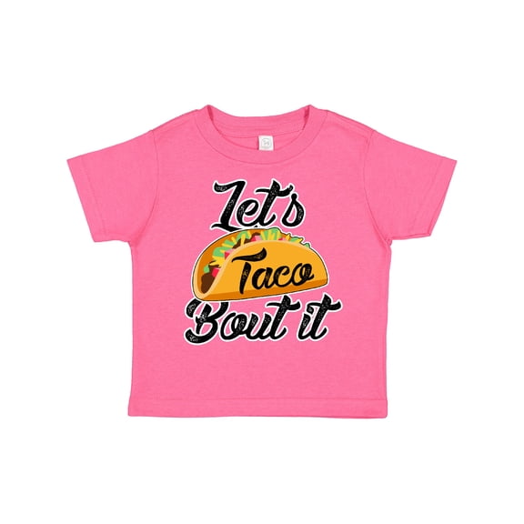 Inktastic Lets Taco Bout It Boys or Girls Toddler T-Shirt