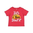 thumbnail image 1 of Inktastic Lets Taco Bout It Boys or Girls Toddler T-Shirt, 1 of 5