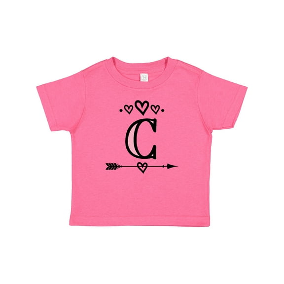 Inktastic Letter C Monogram Tribal Arrow Girls Baby T-Shirt