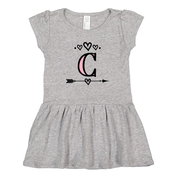 Inktastic Letter C Monogram Tribal Arrow Girls Toddler Dress