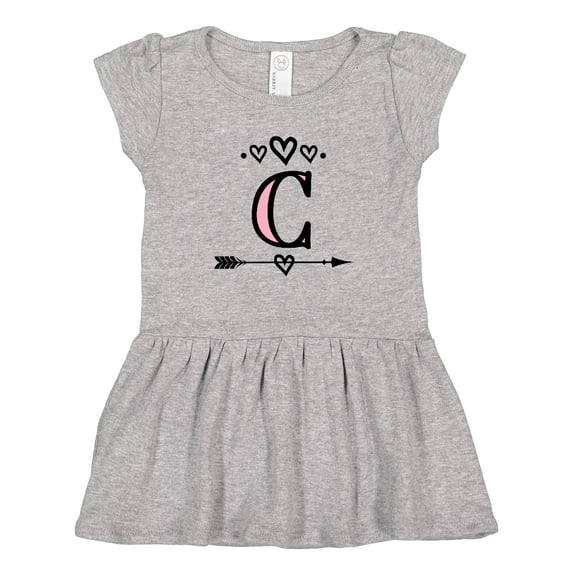 Inktastic Letter C Monogram Tribal Arrow Girls Toddler Dress