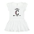 thumbnail image 1 of Inktastic Letter C Monogram Tribal Arrow Girls Toddler Dress, 1 of 5