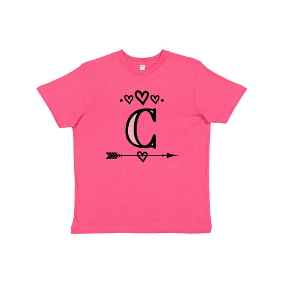 Inktastic Letter C Monogram Tribal Arrow Youth T-Shirt