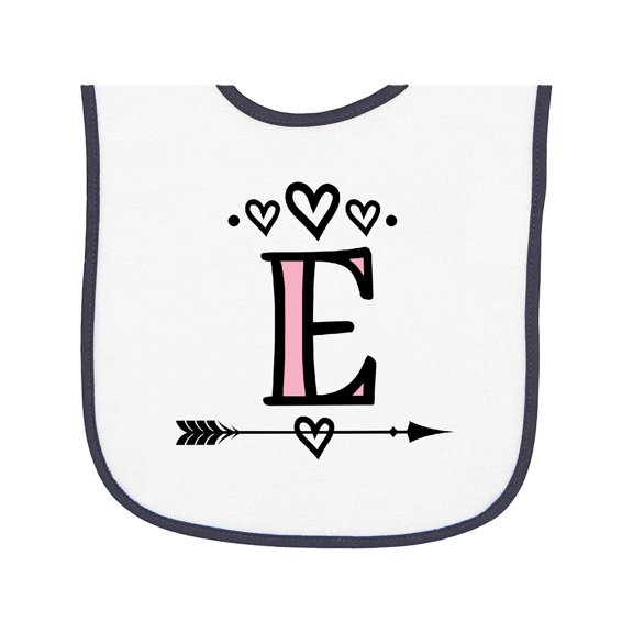 Inktastic Letter E Monogram Tribal Arrow Baby Terry Cloth Bib