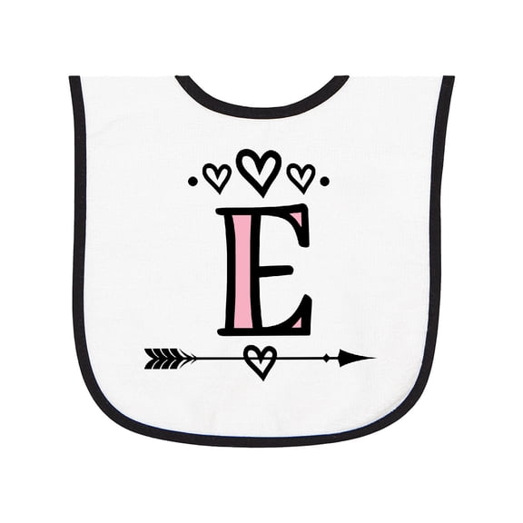 Inktastic Letter E Monogram Tribal Arrow Baby Terry Cloth Bib
