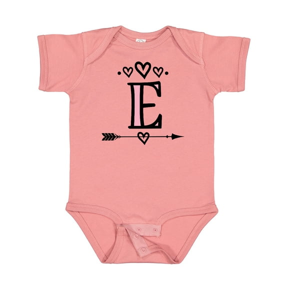 Inktastic Letter E Monogram Tribal Arrow Girls Baby Bodysuit