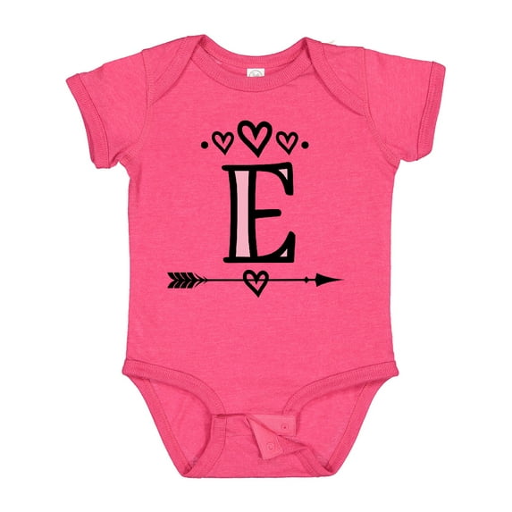 Inktastic Letter E Monogram Tribal Arrow Girls Baby Bodysuit