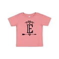 thumbnail image 1 of Inktastic Letter E Monogram Tribal Arrow Girls Baby T-Shirt, 1 of 5