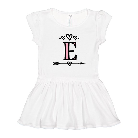Inktastic Letter E Monogram Tribal Arrow Girls Toddler Dress