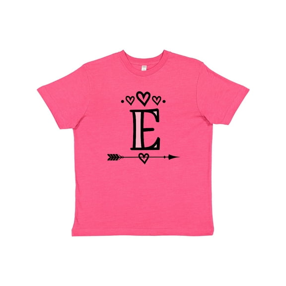 Inktastic Letter E Monogram Tribal Arrow Youth T-Shirt