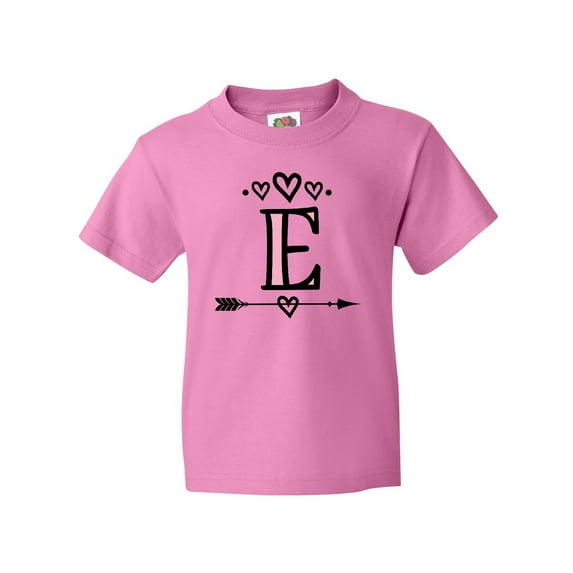 Inktastic Letter E Monogram Tribal Arrow Youth T-Shirt