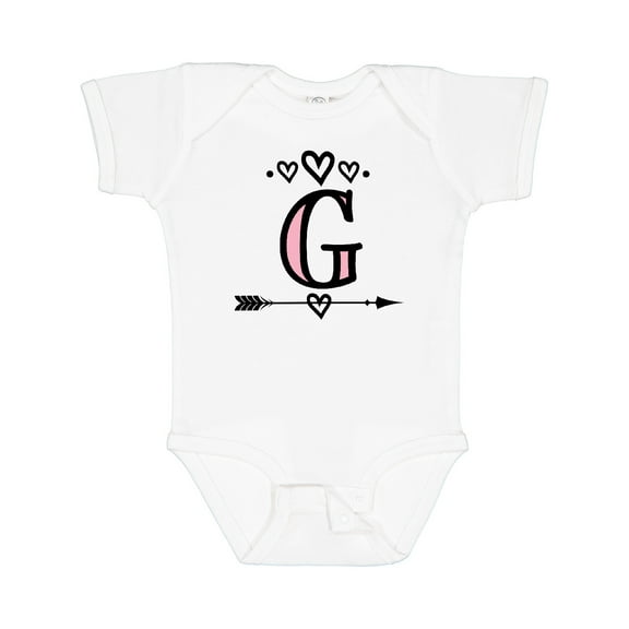 Inktastic Letter G Monogram Tribal Arrow Girls Baby Bodysuit