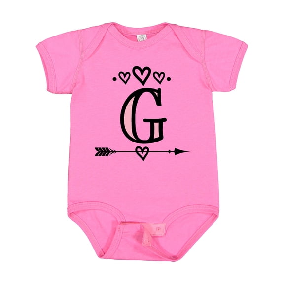 Inktastic Letter G Monogram Tribal Arrow Girls Baby Bodysuit