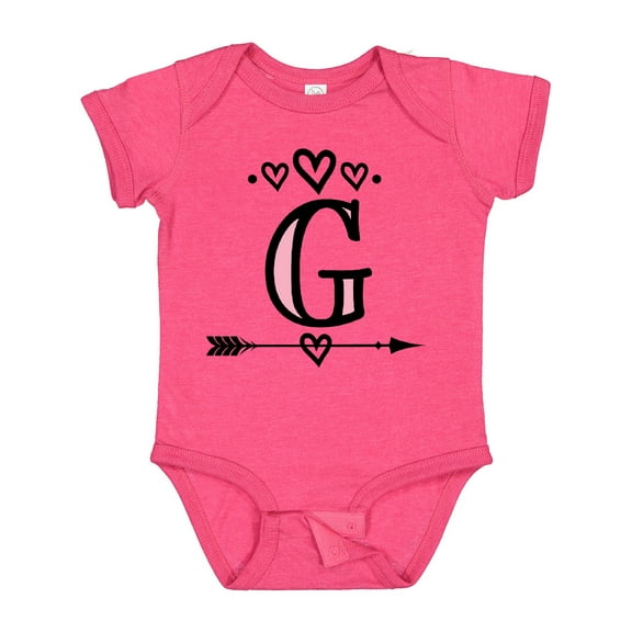 Inktastic Letter G Monogram Tribal Arrow Girls Baby Bodysuit