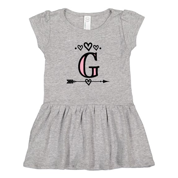 Inktastic Letter G Monogram Tribal Arrow Girls Toddler Dress