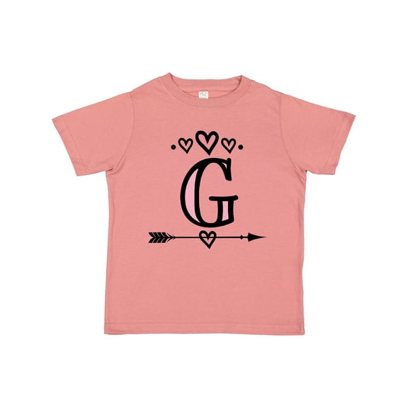 Inktastic Letter G Monogram Tribal Arrow Girls Toddler T-Shirt