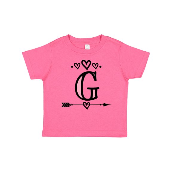 Inktastic Letter G Monogram Tribal Arrow Girls Toddler T-Shirt