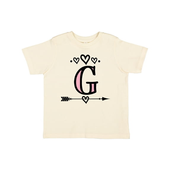 Inktastic Letter G Monogram Tribal Arrow Girls Toddler T-Shirt