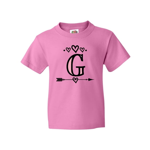 Inktastic Letter G Monogram Tribal Arrow Youth T-Shirt
