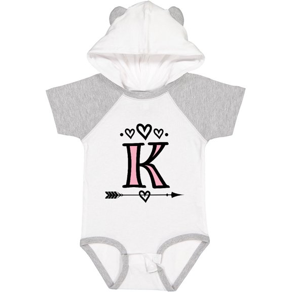 Inktastic Letter K Monogram Tribal Arrow Girls Baby Bodysuit