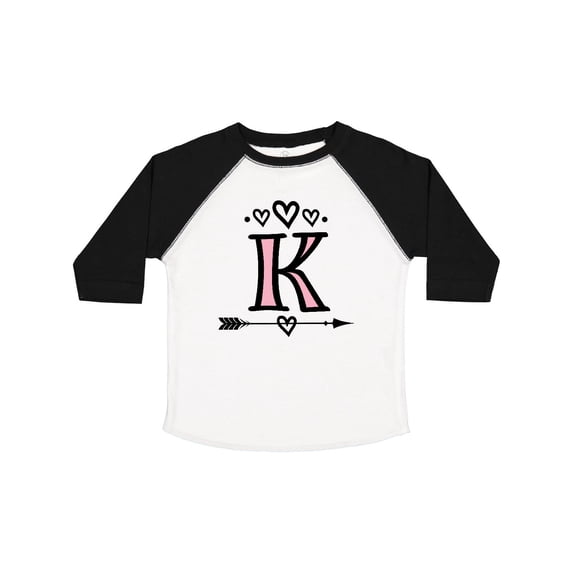 Inktastic Letter K Monogram Tribal Arrow Girls Toddler T-Shirt