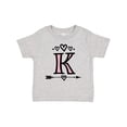 thumbnail image 1 of Inktastic Letter K Monogram Tribal Arrow Girls Toddler T-Shirt, 1 of 5