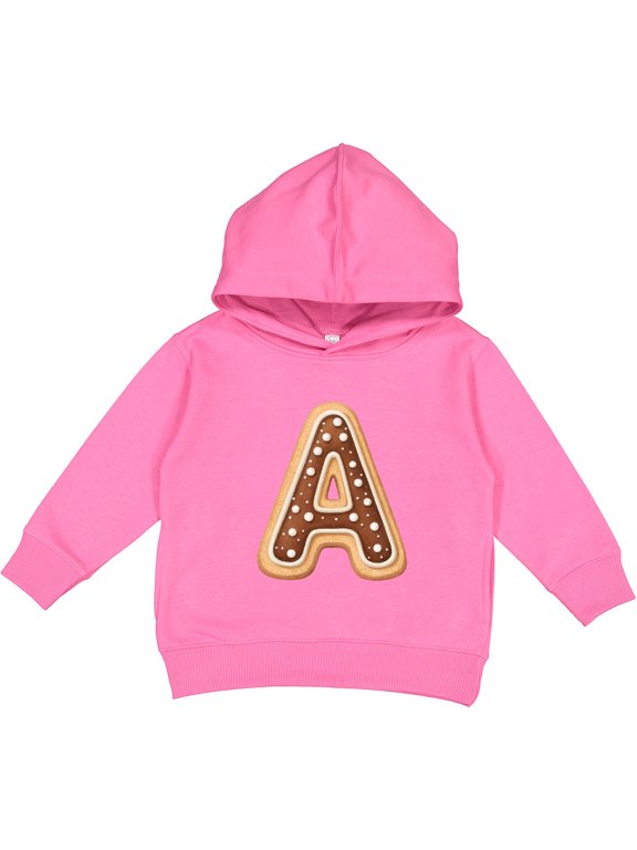 Letter a Cookie Toddler Hoodie