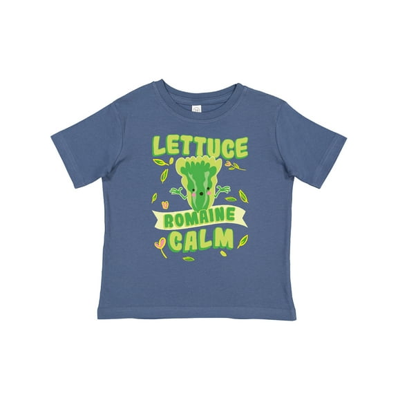 Inktastic Lettuce Romaine Calm Boys or Girls Toddler T-Shirt