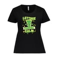 thumbnail image 1 of Inktastic Lettuce Romaine Calm Women's Plus Size T-Shirt, 1 of 5