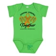 thumbnail image 1 of Inktastic Leukemia Awareness Staying Strong Together and Orange Ribbon Boys or Girls Baby Bodysuit, 1 of 5