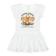 thumbnail image 1 of Inktastic Leukemia Awareness Staying Strong Together and Orange Ribbon Girls Baby Dress, 1 of 5