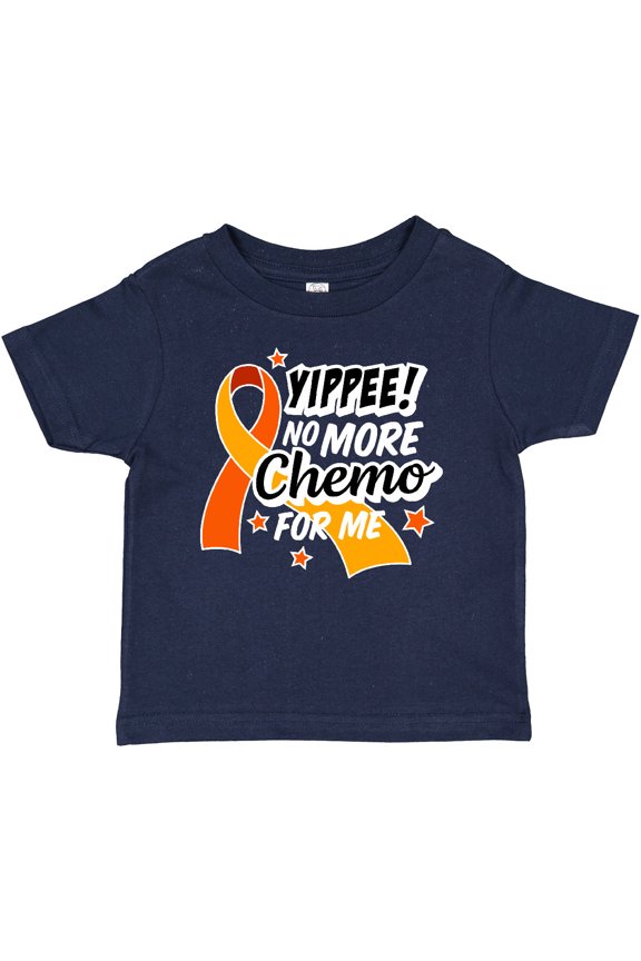 Leukemia Awareness Yippee no More Chemo for Me Boys or Girls Baby T-Shirt