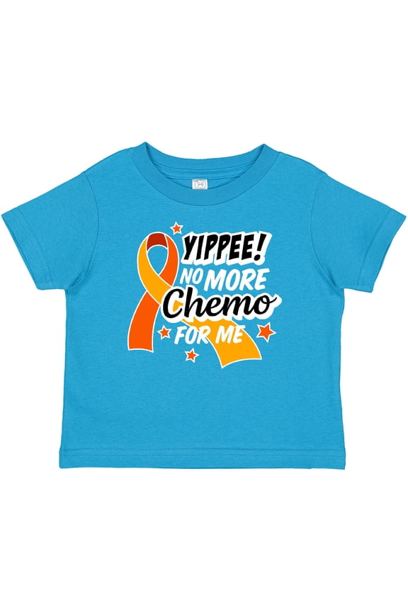Leukemia Awareness Yippee no More Chemo for Me Boys or Girls Baby T-Shirt