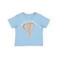 thumbnail image 1 of Inktastic Leukemia Awareness with Orange Ribbon Heart Boys or Girls Baby T-Shirt, 1 of 5