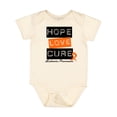 thumbnail image 1 of Inktastic Leukemia Hope Love Cure Boys or Girls Baby Bodysuit, 1 of 5