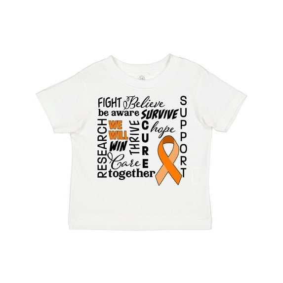 Inktastic Leukemia- Together We Will Win Boys or Girls Toddler T-Shirt