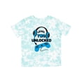 thumbnail image 1 of Inktastic Level Two Unlocked Blue Video Game Second Birthday Boys or Girls Toddler T-Shirt, 1 of 5
