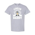 thumbnail image 1 of Inktastic Leveled Up to Daddy with Game Controller T-Shirt, 1 of 5